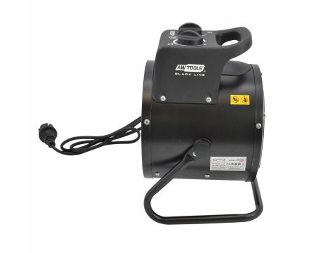 AW NAGRZEWNICA ELEKTRYCZNA TUBA PROF  2KW  HE2TP /BLACK LINE - 3