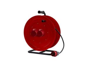 Przedłużacz siłowy na bębnie metalowym MAKARA-460 OPD 5x4 2x32A 5p, wtyczka 32A 5p - 30m