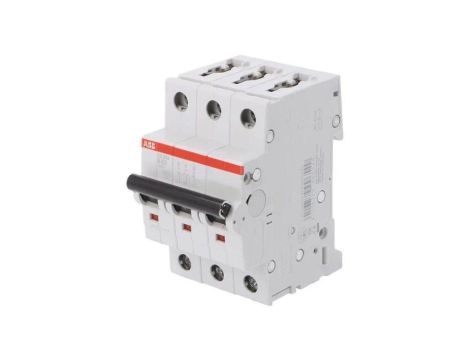 SZ203-B63 Wyłącznik nadprądowy 400VAC Iznam: 63A Bieguny: 3 na szynę DIN
