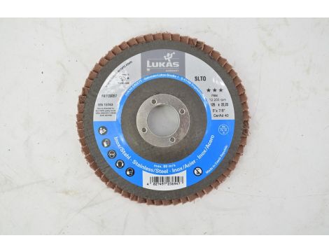 LUKAS ŚCIERNICA LISTKOWA 125mm P 40 SLTR CERAMICZNA