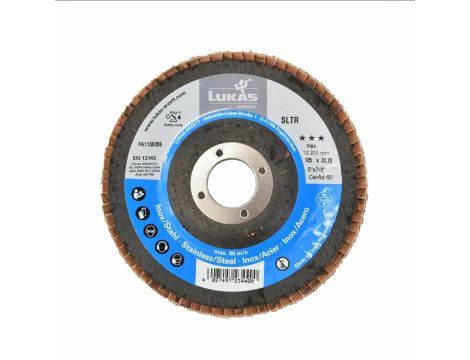 LUKAS ŚCIERNICA LISTKOWA 125mm P 60 SLTR CERAMICZNA