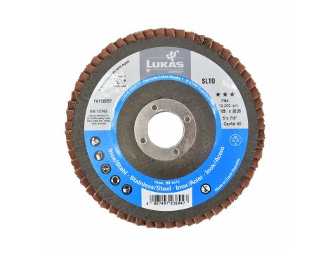 LUKAS ŚCIERNICA LISTKOWA 125mm P 40 SLTO CERAMICZNA