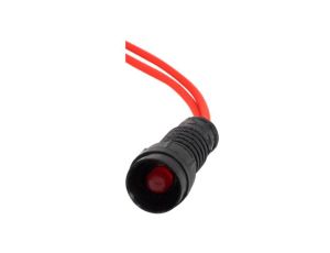Kontrolka diodowa fi 5mm, 24V czerwona/red