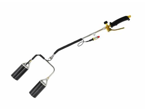 AWTOOLS PALNIK DEKARSKI DŁUGI Z DWOMA DYSZAMI - PIEZO