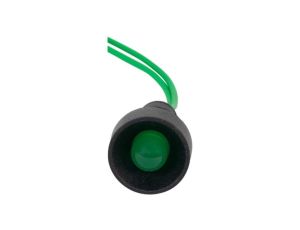 Kontrolka diodowa fi 10mm, 24V zielona/green