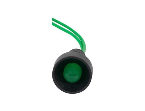 Kontrolka diodowa fi 10mm, 24V zielona/green