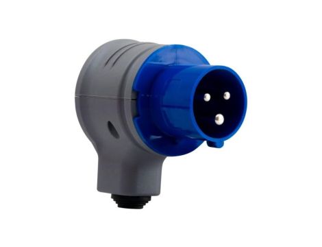 Wtyczka kątowa obrotowa 16A 3p IP44 /FE/