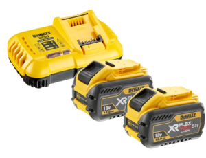 DEWALT AKUMULATOR 18/54V 12,0/4,0Ah FLEXVOLT DCB548 2szt. +ŁADOWARKA DCB118