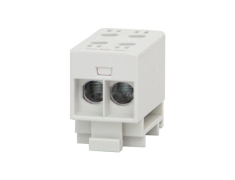 Złączka szynowa ZU 1-torowa (2x35/2x35mm2) Al/Cu - szara