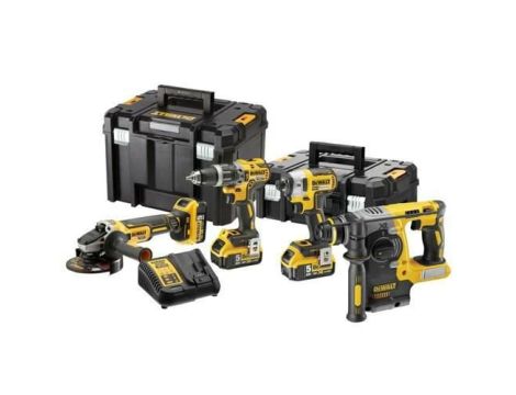 DEWALT ZESTAW COMBO 18V DCK422P3T (DCG405 + DCH273 + DCD796 + DCF887) 3x5,0Ah