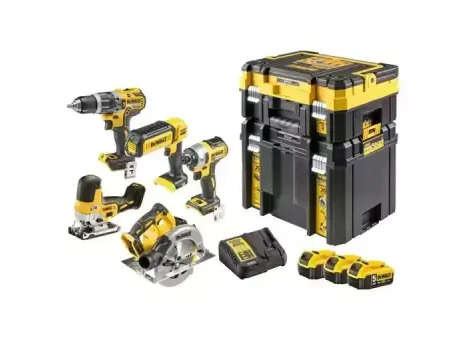 DEWALT ZESTAW COMBO 18V DCK500P3T (DCD796 + DCF887 + DCS570 + DCS335 + DCL050) 3x5,0Ah 2x TSTAK