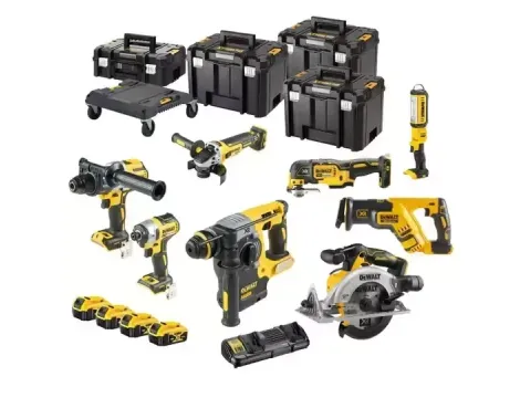 DEWALT ZESTAW COMBO 18V DCK853P4T (DCD996 + DCF887 + DCS565 + DCS367 + DCS356 + DCH273 + DCG405 + DC