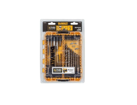 DEWALT ZESTAW WIERTEŁ I BITÓW  35cz.