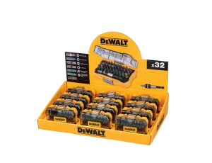 DEWALT ZESTAW KOŃCÓWEK  32cz. /EKSPOZYTOR 12op.