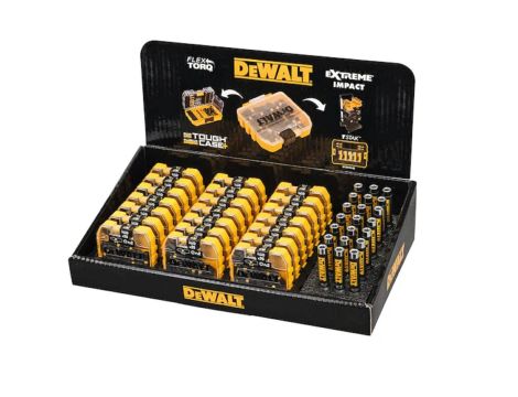 DEWALT ZESTAW KOŃCÓWEK  PZ2(25szt) x21op. + 21x UCHWYT MAGNETYCZNY +EKSPOZYTOR