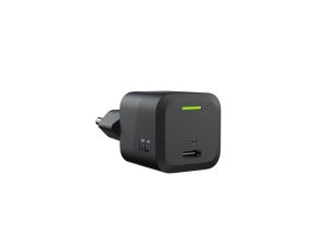 Green Cell Czarna Ładowarka sieciowa 33W GaN GC PowerGan do Laptopa, MacBooka, Telefonu, Nintendo Switch - USB-C PowerDelivery