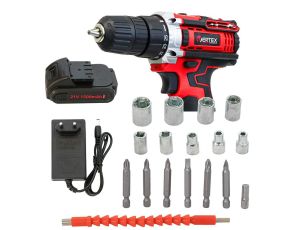 VERTEX WKRĘTARKA 21V /2x1,5Ah WALIZKA