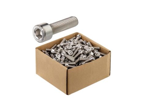 Śruba imbusowa M8x35mm nierdzewna DIN 912 100szt