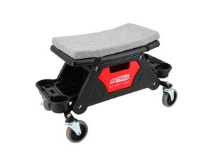 AWTOOLS SIEDZISKO WARSZTATOWE ZE SCHOWKIEM I PÓŁKAMI BLACK LINE