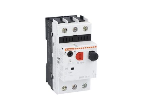 Wyłącznik silnikowy termiczny 2,5-4,0A 1,5kW 3-biegunowy 3P (230/400V AC) 3-modułowy SM1P0400 LOVATO