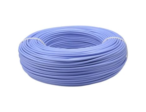 Kabel silikonowy SIF 180C 300/500V 6 ciepłoodporny LSOH niebieski linka BSG 100m