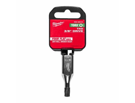 MILWAUKEE NASADKA 3/8 Z KOŃCÓWKĄ TORX T40 %%%