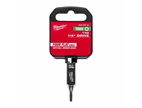 MILWAUKEE NASADKA 1/4 Z KOŃCÓWKĄ TORX T10 %%%