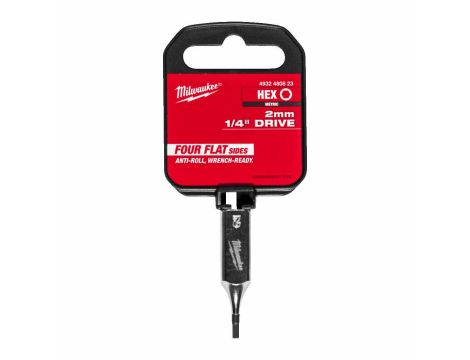 MILWAUKEE NASADKA 1/4 Z KOŃCÓWKĄ IMBUS  2mm %%%