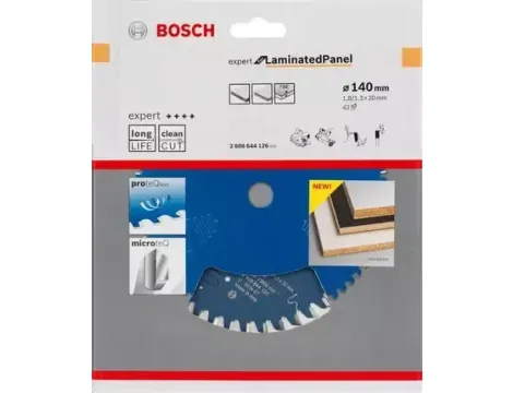 BOSCH PIŁA EXP.LAMINAT.PANEL 140x20x42z 2608644126