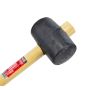 AWTOOLS MŁOTEK GUMOWY TRZON DREWNO 680g - 4