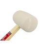 AWTOOLS MŁOTEK GUMOWY TRZON DREWNO BIAŁY 455g - 4