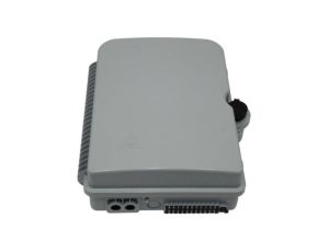 Mufa przełącznica światłowodowa podwieszana FO na 24 adapterów SC simplex 2:24 ( 2 wejścia, 24+1 wyjść ) z tackami ( 24 spawów )