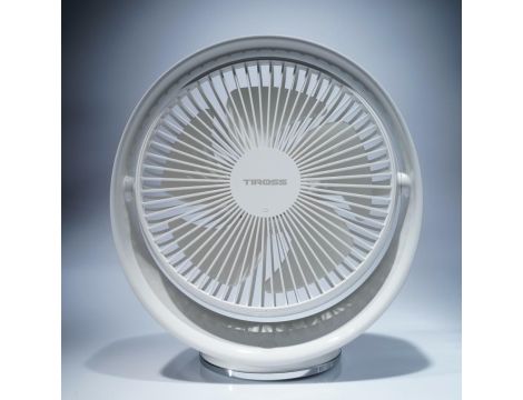 TIROSS WENTYLATOR BIURKOWY AKUMULATOROWY