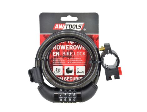 AWTOOLS ZAPIĘCIE ROWEROWE fi 10 x 120cm SZYFR