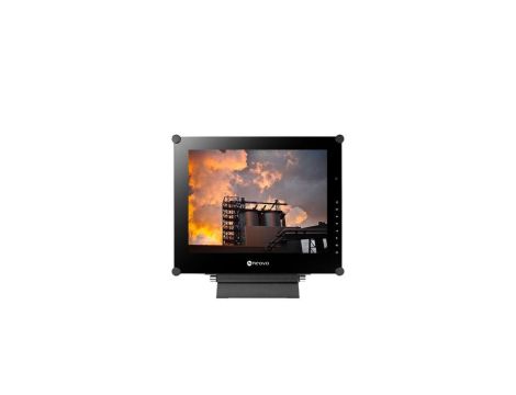 Monitor LED 15” w metalowej obudowie, z hartowanym szkłem optycznym, do pracy 24/7 CCTV SX-15G