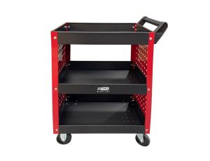 AW WÓZEK WARSZTATOWY METALOWY 3 POZIOMY + PERFORACJA