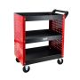 AW WÓZEK WARSZTATOWY METALOWY 3 POZIOMY + PERFORACJA - 3