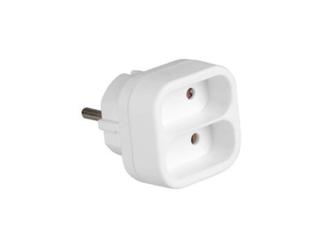 Rozgałęźnik sieciowy 2x Euro 2P 3500W 230V VA0134 VAYOX