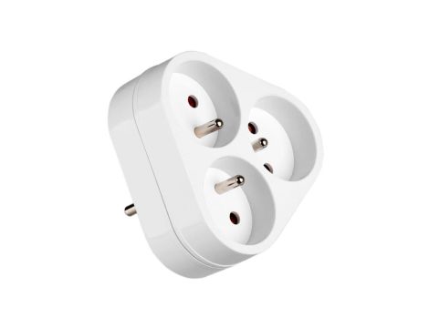 Rozgałęźnik sieciowy 3x 2P+0 3500W 230V VA0133 VAYOX