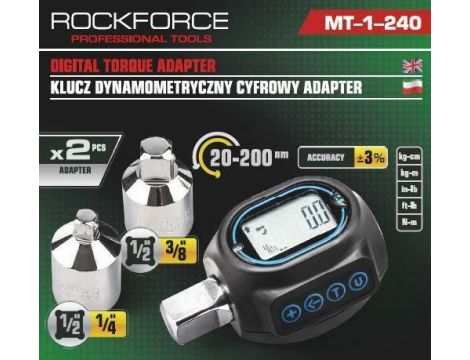 ROCKFORCE ADAPTER DYNAMOMETRYCZNY ELEKTRONICZNY 20-200Nm