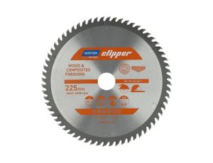 NORTON PIŁA TARCZOWA 225mm x 30mm x 64z DREWNO I KOMPOZYTY ATB (2,6 / 1,6)