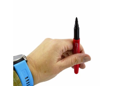 AWTOOLS MARKERY CIENKIE CZARNE 45 szt. - 2