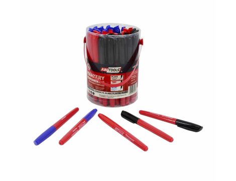 AWTOOLS MARKERY CIENKIE KOLOROWE 45 szt. - 2