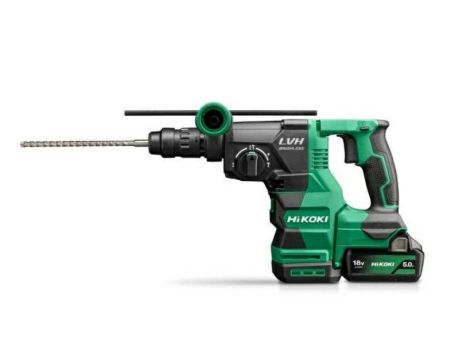 HIKOKI MŁOT SDS+ 18V DH1826DC WPZ 3,2J 2x5,0Ah BL +UCHWYT 13mm HSC