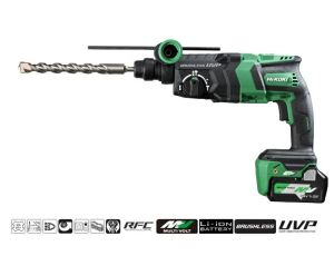 HIKOKI MŁOTOWIERTARKA 36V DH36DPE WRZ 3,2J 2x2,5Ah MV BL HSC