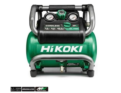HIKOKI KOMPRESOR 36V EC36DA W4Z MV BL 9,2Bar 7,6l
