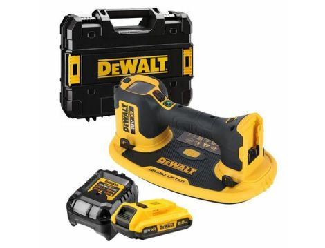 DEWALT PODNOŚNIK PRÓŻNIOWY GRABO 18V DCE590D1T 1x2Ah