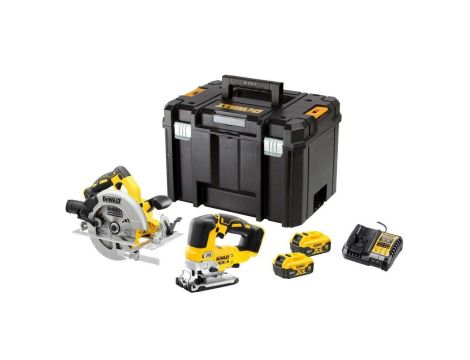 DEWALT ZESTAW COMBO 18V DCK2012P2T (DCS570 + DCS334) 2x5,0Ah