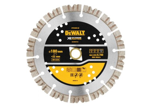 DEWALT TARCZA DIAM.SEG. 180mm ELITE ASFALT/BETON