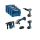 BOSCH ZESTAW COMBO 18V (GSR 18V-110C +GDX 18V-210C +GWS 18V-10 +GBH 18V-24C) 1xPC4,0Ah 2xPC5,5Ah 0615990N32